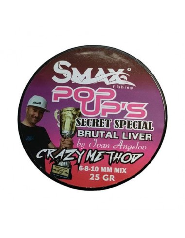 Boilies Smax Crazy Method Mix Pop-Up...
